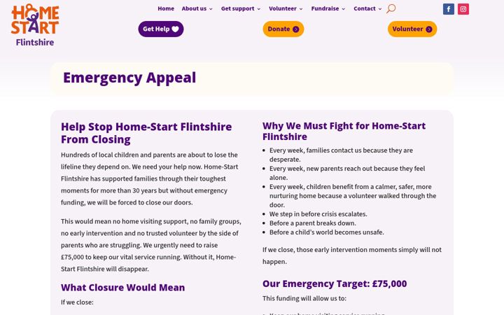 Screenshot of home-startflintshire.co.uk
