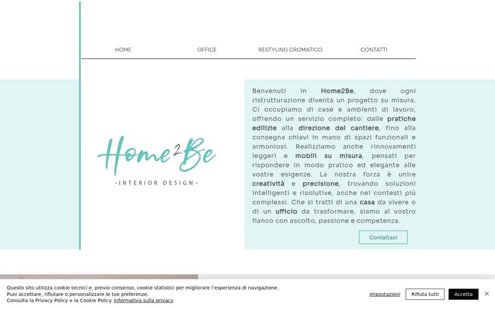 Screenshot of home2be.it