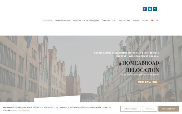 Screenshot of homeabroad-relocation.de
