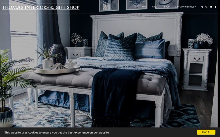 Screenshot of homeandgiftcentre.co.uk