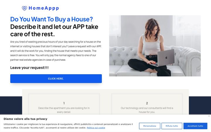 Screenshot of homeappp.com