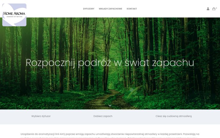 Screenshot of homearoma.pl