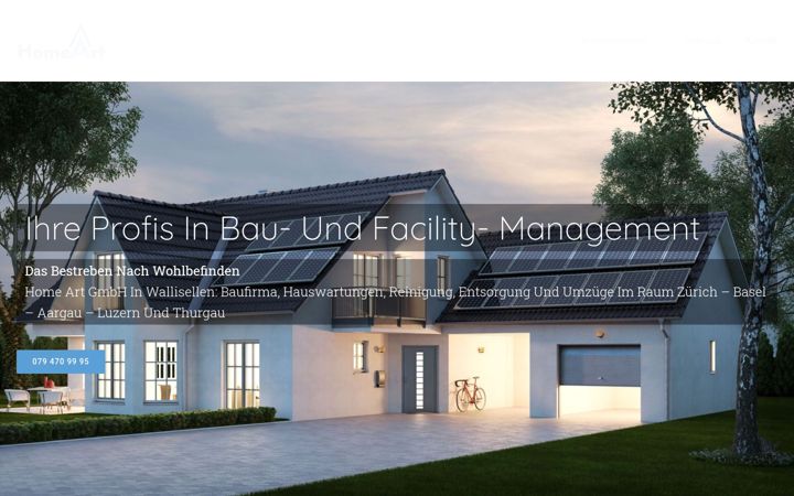 Screenshot of homeart-gmbh.ch