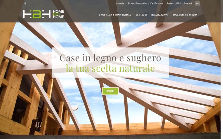 Screenshot of homebiohome.it