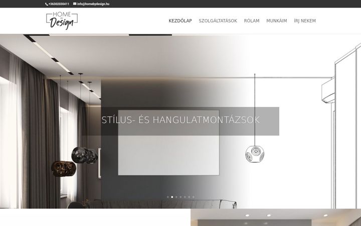 Screenshot of homebydesign.hu