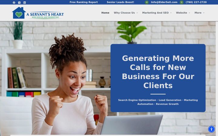 Screenshot of homecareseo.com