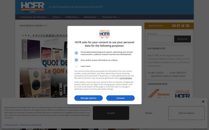 Screenshot of homecinema-fr.com