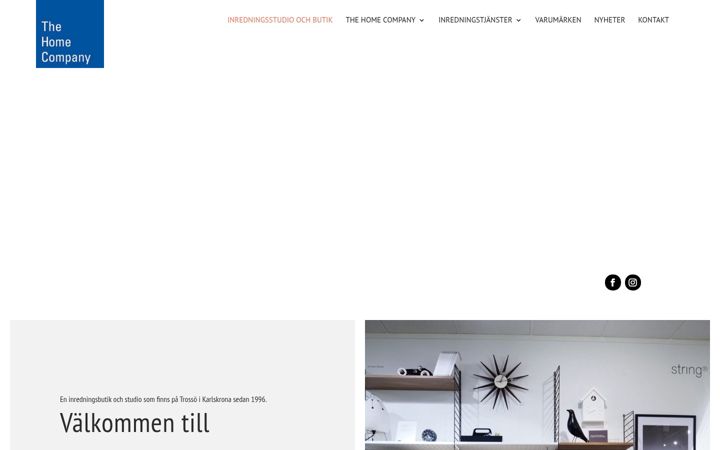 Screenshot of homecompany.se