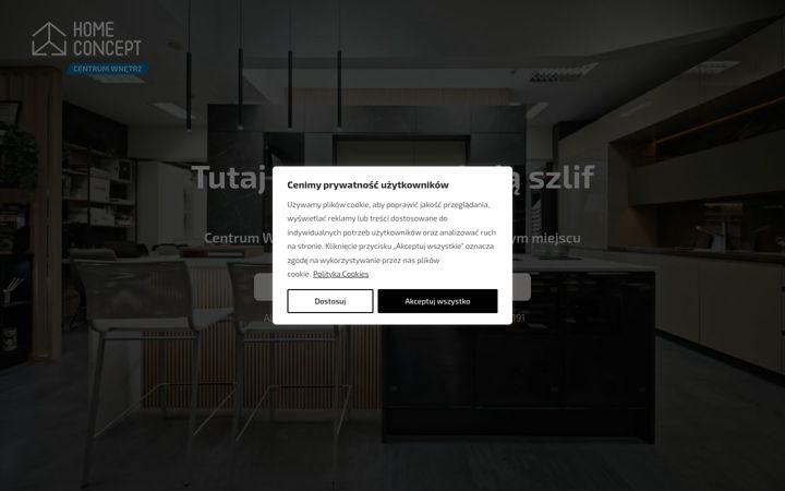 Screenshot of homeconcept.com.pl