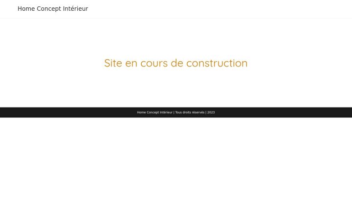 Screenshot of homeconceptinterieur.com