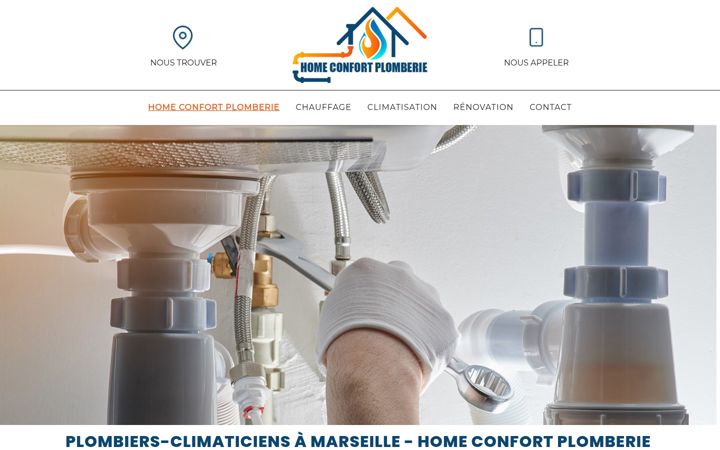 Screenshot of homeconfortplomberie13.fr