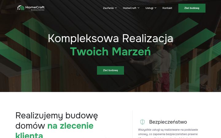 Screenshot of homecraft.com.pl