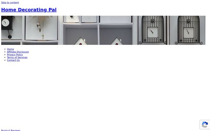 Screenshot of homedecoratingpal.com