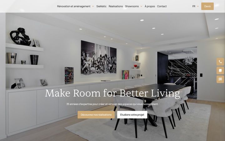 Screenshot of homedesign.be