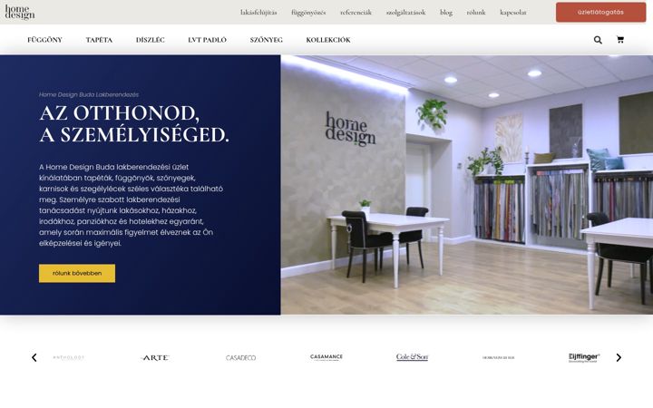 Screenshot of homedesignbuda.hu