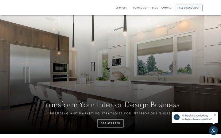 Screenshot of homedesignermarketing.com