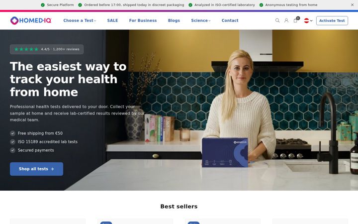 Screenshot of homediq.com