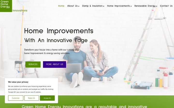 Screenshot of homeenergyinnovations.co.uk