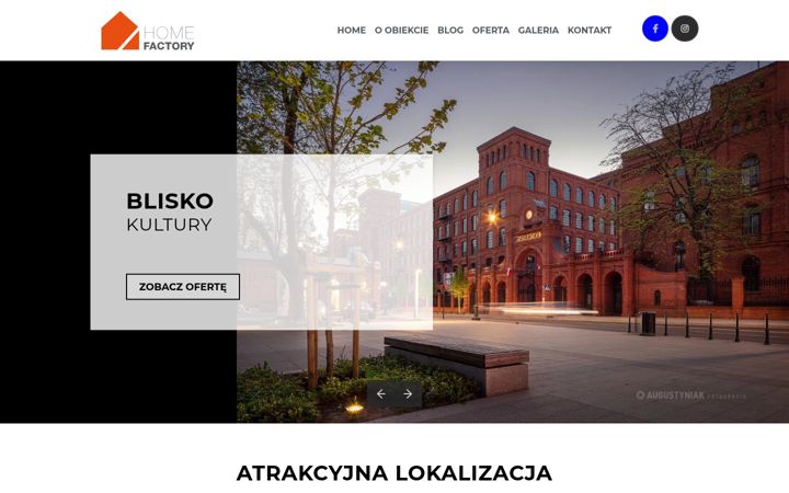 Screenshot of homefactory.net.pl