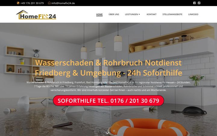 Screenshot of homefix24.de