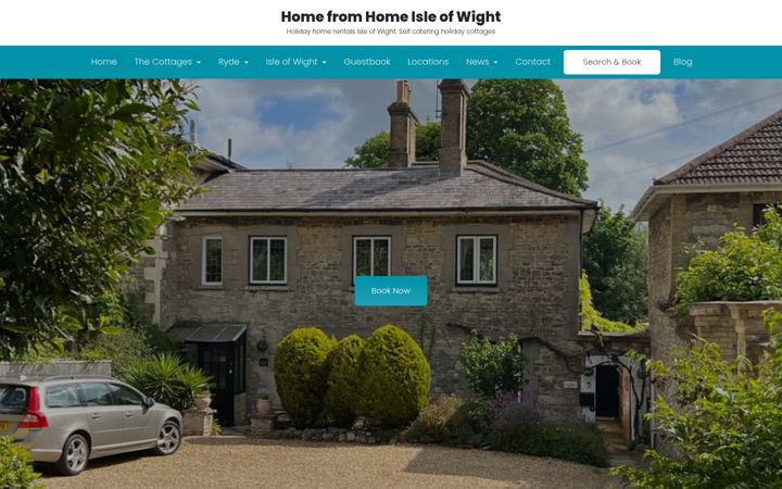Screenshot of homefromhomeiow.com