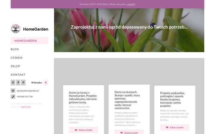 Screenshot of homegarden.pl