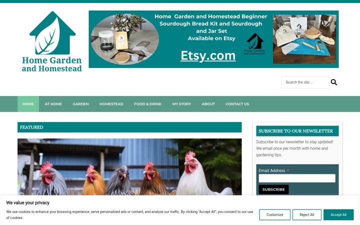 Screenshot of homegardenandhomestead.com