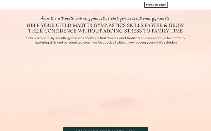 Screenshot of homegymnasticsclub.com