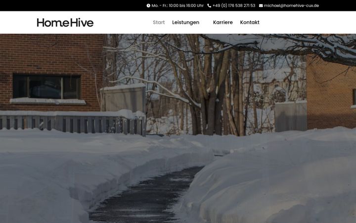 Screenshot of homehive-cux.de