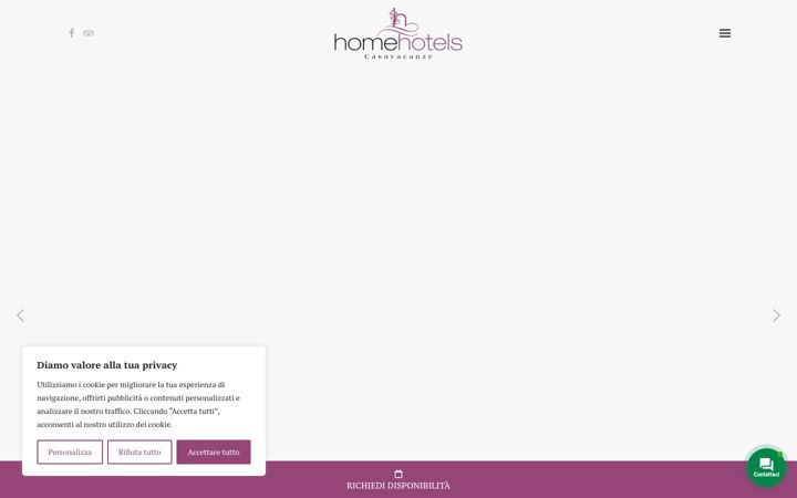 Screenshot of homehotels.it