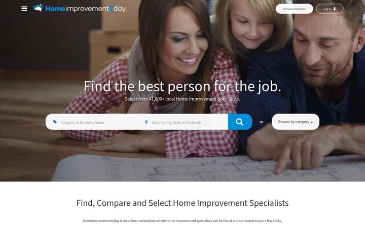 Екранна снимка на homeimprovement2day.com.au