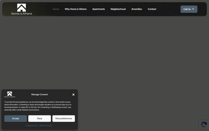 Screenshot of homeisathens.gr