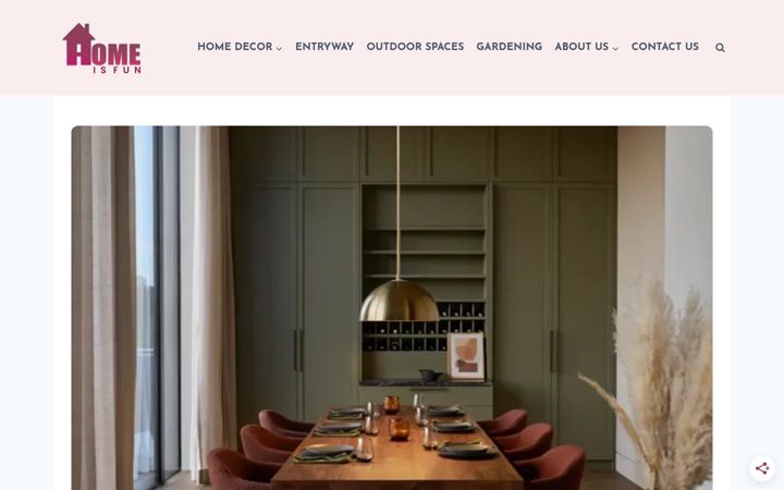 Screenshot of homeisfun.com
