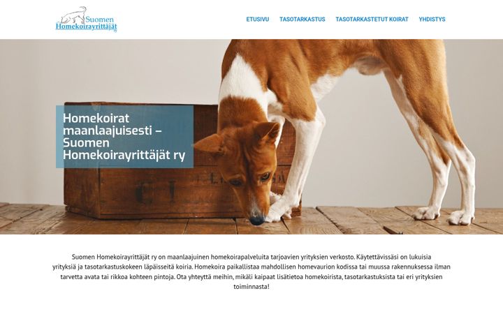 Screenshot of homekoirat.info