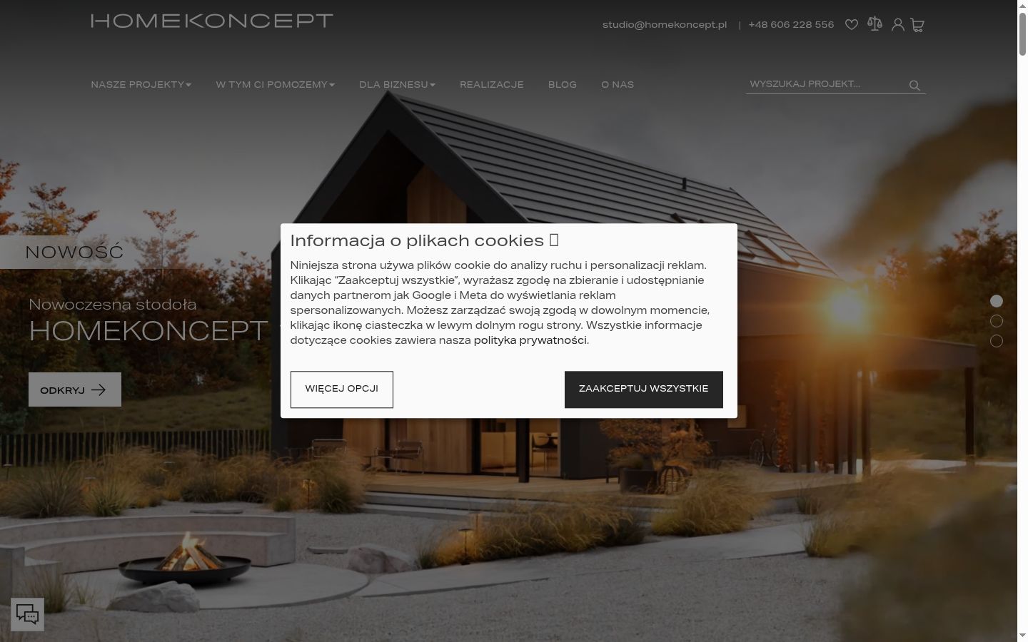 Screenshot tal-banner tal-kunsens muri qabel kwalunkwe interazzjoni