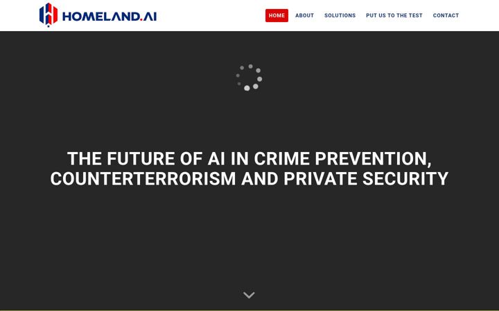 Screenshot of homeland.ai