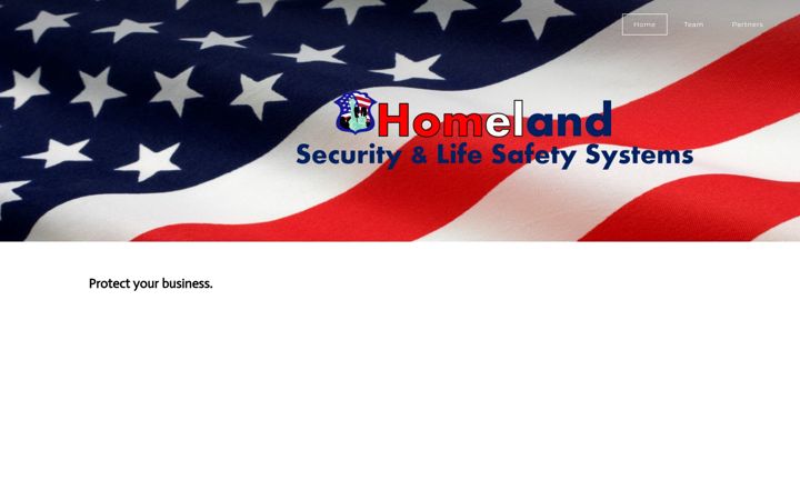 Screenshot of homelandsecuritylss.com