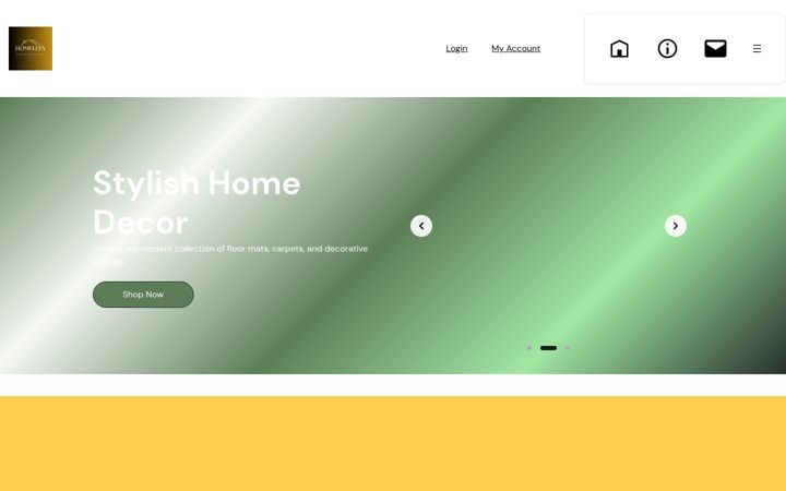Screenshot of homeleey.com