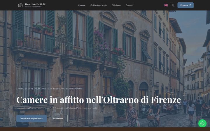 Screenshot of homelink-demedici.eu