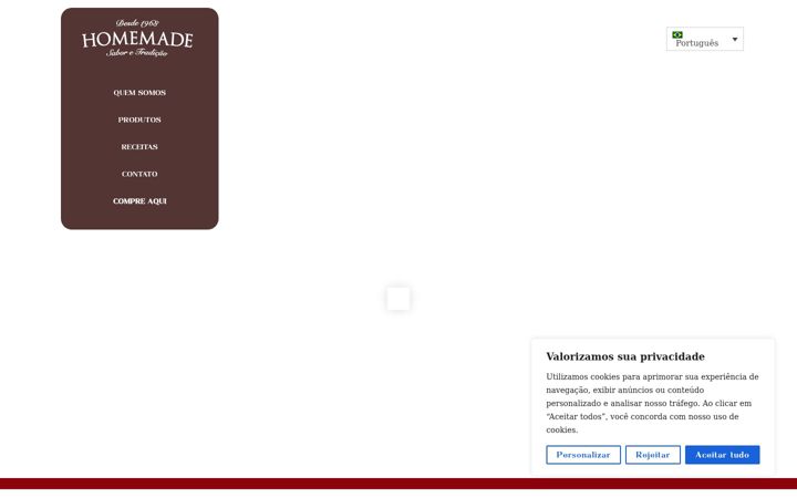 Screenshot of homemade.com.br
