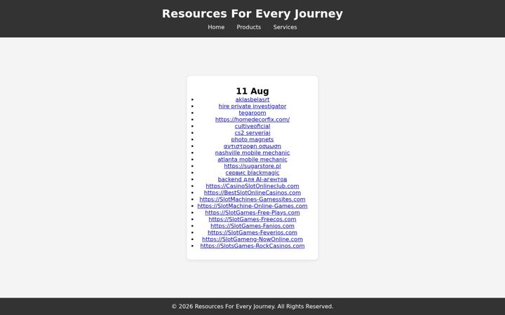 Screenshot of homemaintainance.com