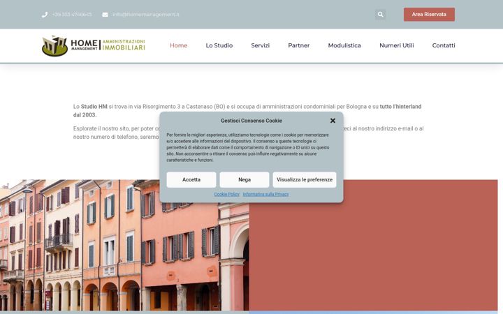 Screenshot of homemanagement.it