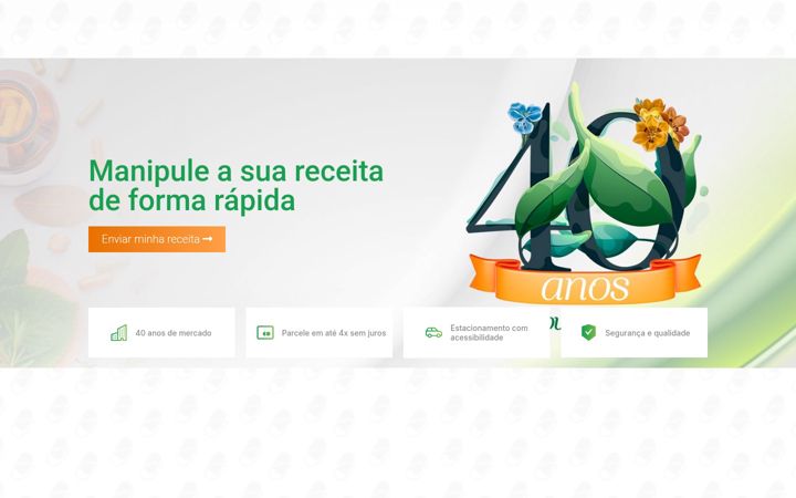 Screenshot of homeofarma.com.br