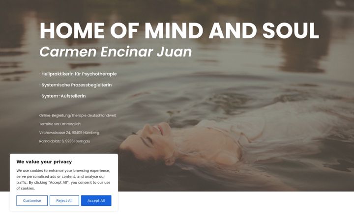 Screenshot of homeofmindandsoul.de