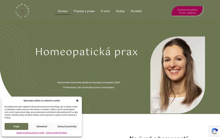 Screenshot of homeonaty.sk