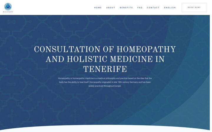 Screenshot of homeopatia-aichert.com