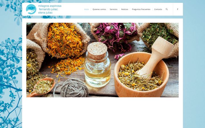 Screenshot of homeopatiaosteopatia.com