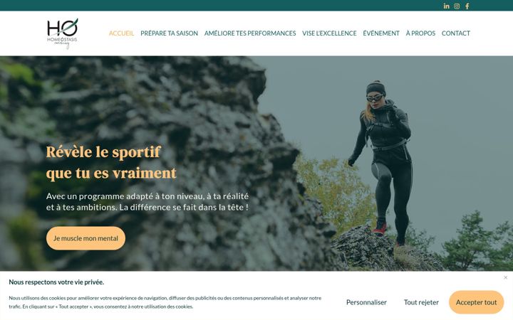 Screenshot of homeostasis.ch