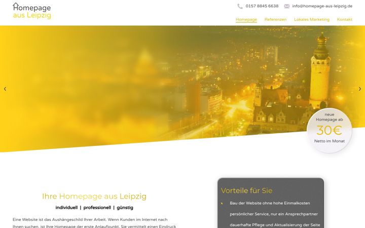 Screenshot of homepage-aus-leipzig.de