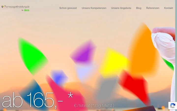 Screenshot of homepageerstellung.de